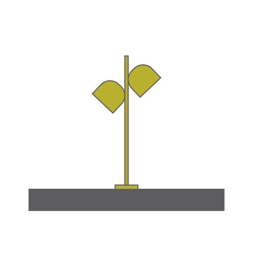 Chicago Exterior Lights Mantra Exterior Post