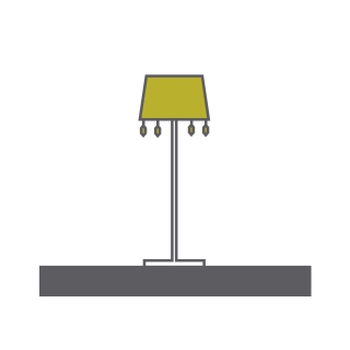 Torre Crystal Floor Lamps Diyas Modern Crystal Floor Lamps